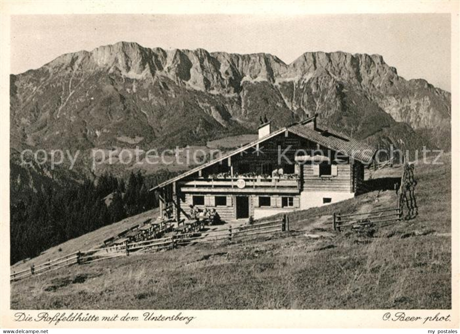 73038326 Rossfeldhuette Untersberg Rossfeldhuette - Berchtesgaden