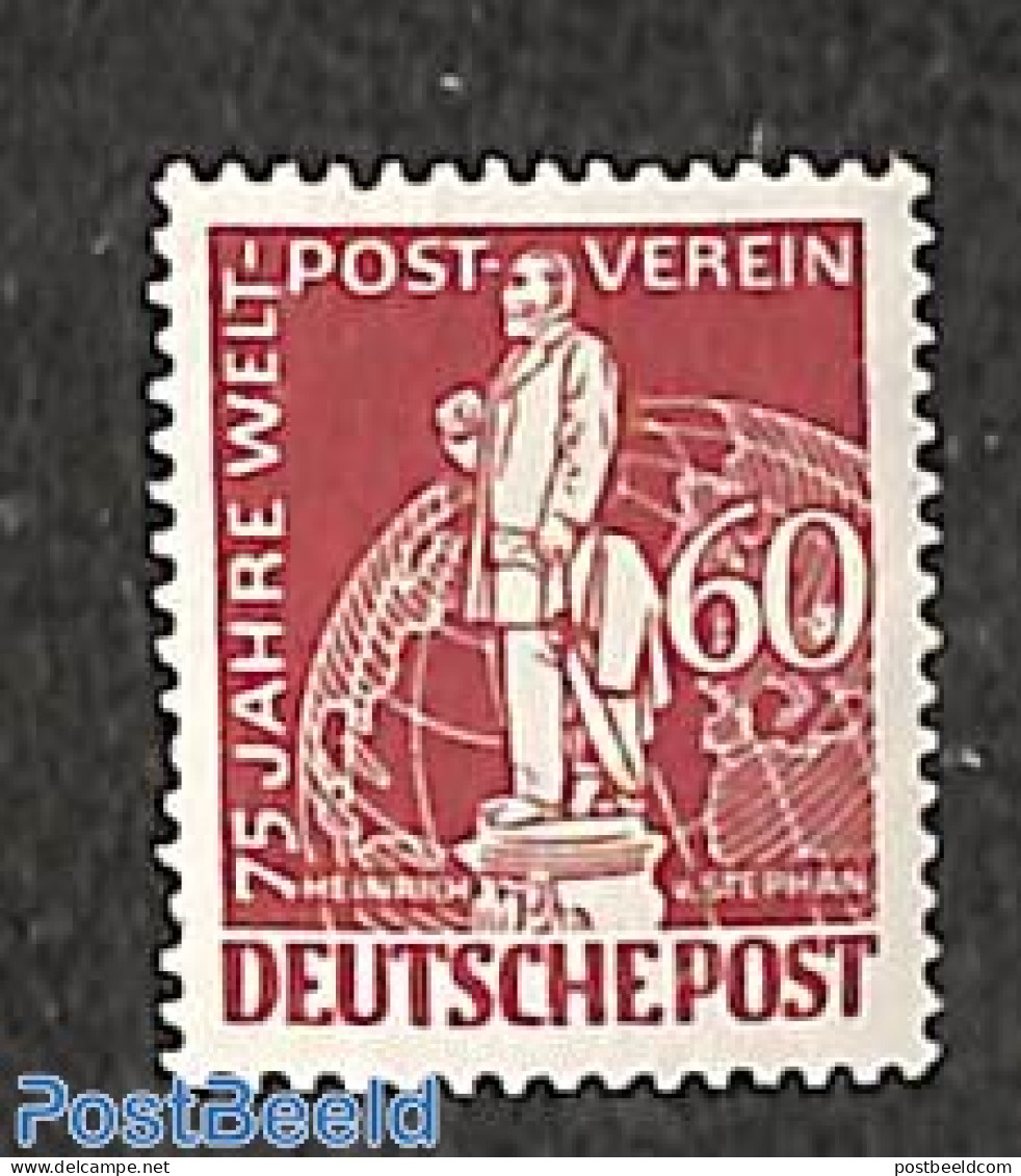 Germany, Berlin 1949 60pf, Stamp Out Of Set, Unused (hinged), U.P.U. - Ongebruikt