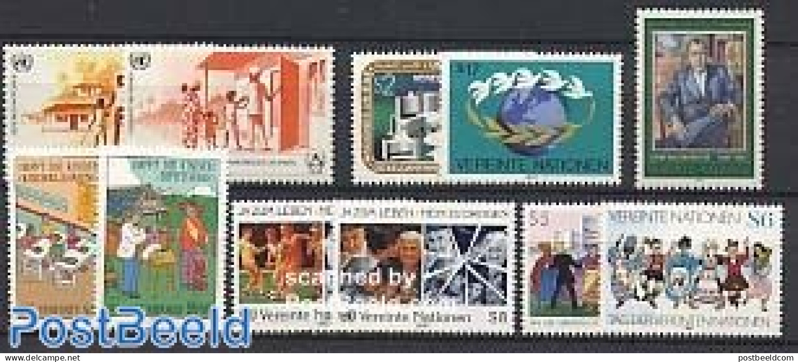 United Nations, Vienna 1987 Yearset 1987 (11v), Mint NH, Various - Yearsets (by Country) - Unclassified