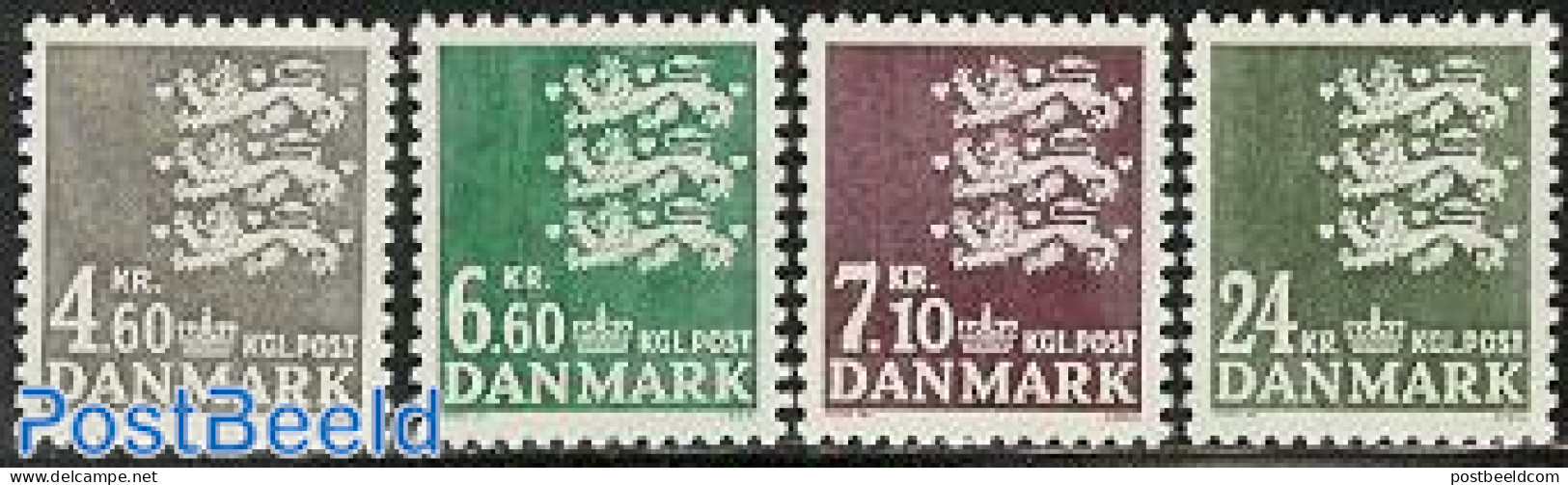 Denmark 1988 Definitives 4v, Mint NH - Ongebruikt