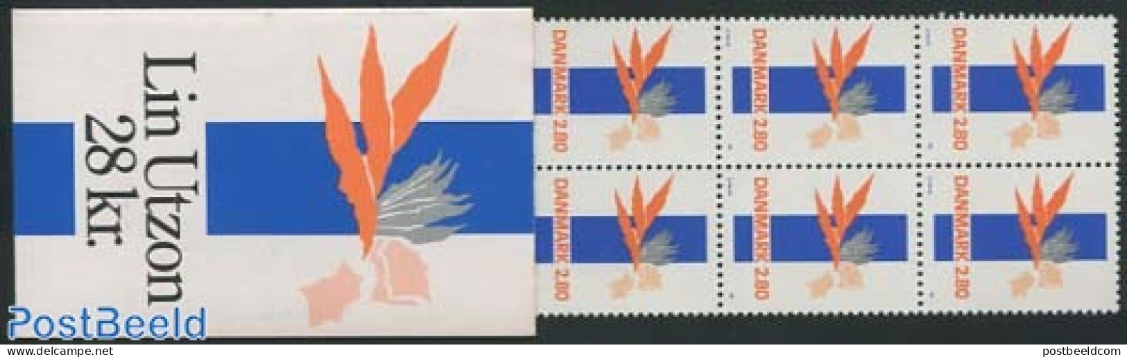 Denmark 1987 Modern Art Booklet, Mint NH, Stamp Booklets - Art - Modern Art (1850-present) - Paintings - Ongebruikt