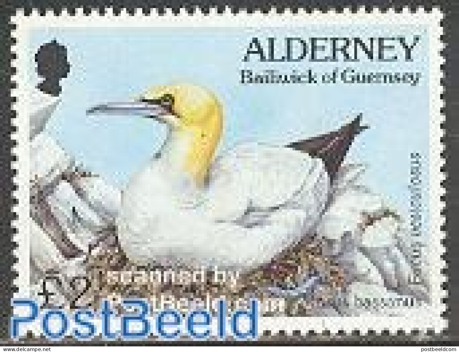 Alderney 1995 Definitive 1v, Mint NH, Nature - Birds - Alderney
