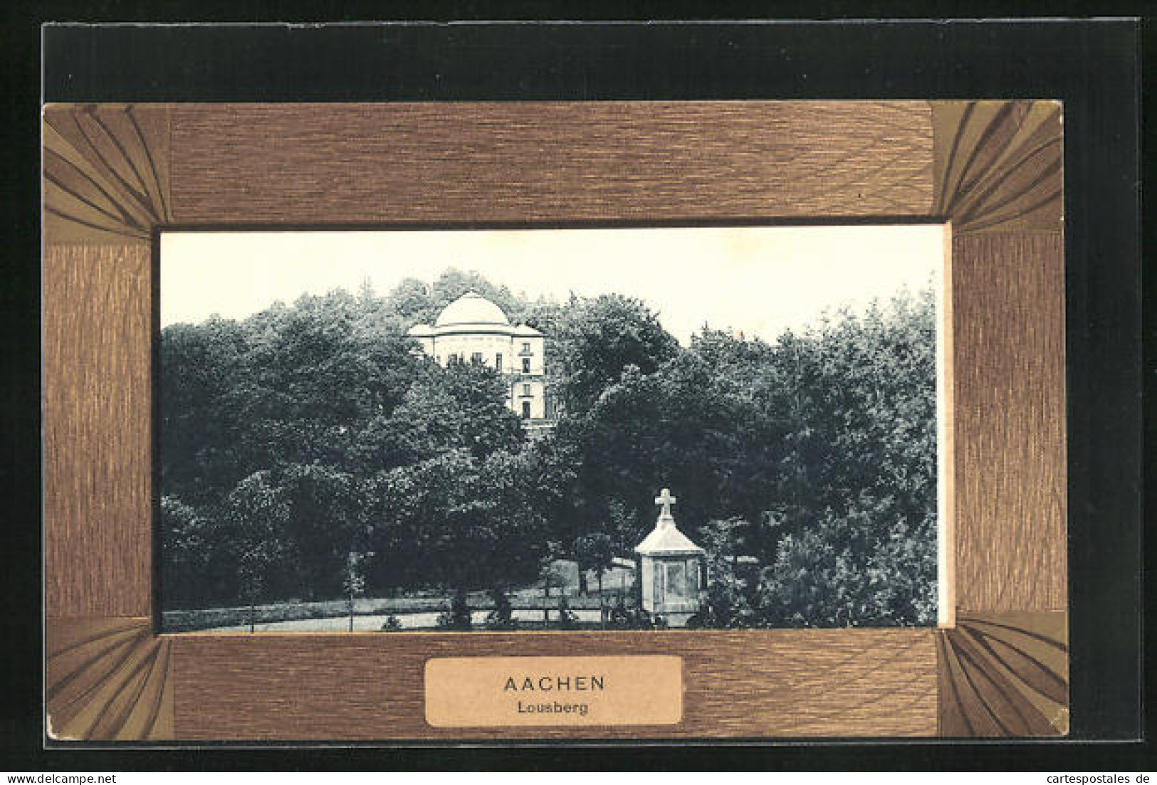 AK Aachen, Blick Auf Belvedere Auf Dem Lousberg  - Aachen