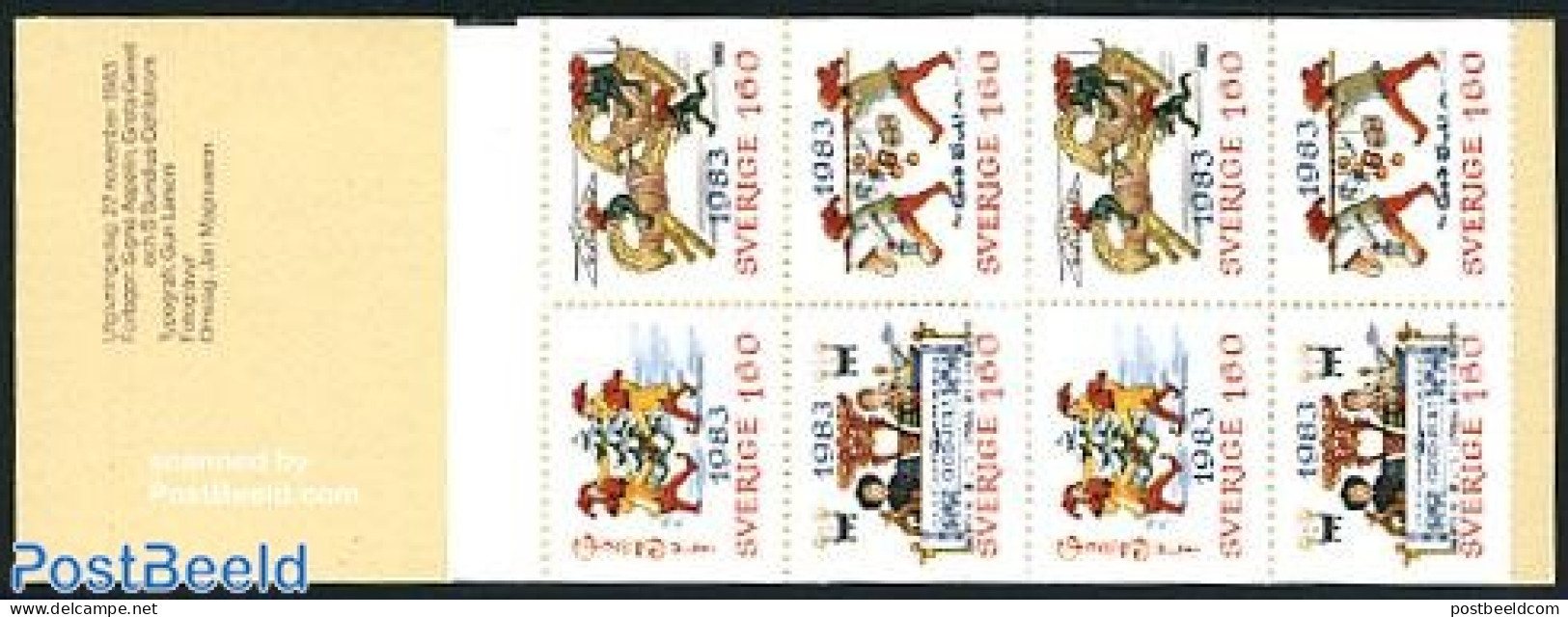 Sweden 1983 Christmas Booklet, Mint NH, Religion - Christmas - Stamp Booklets - Neufs