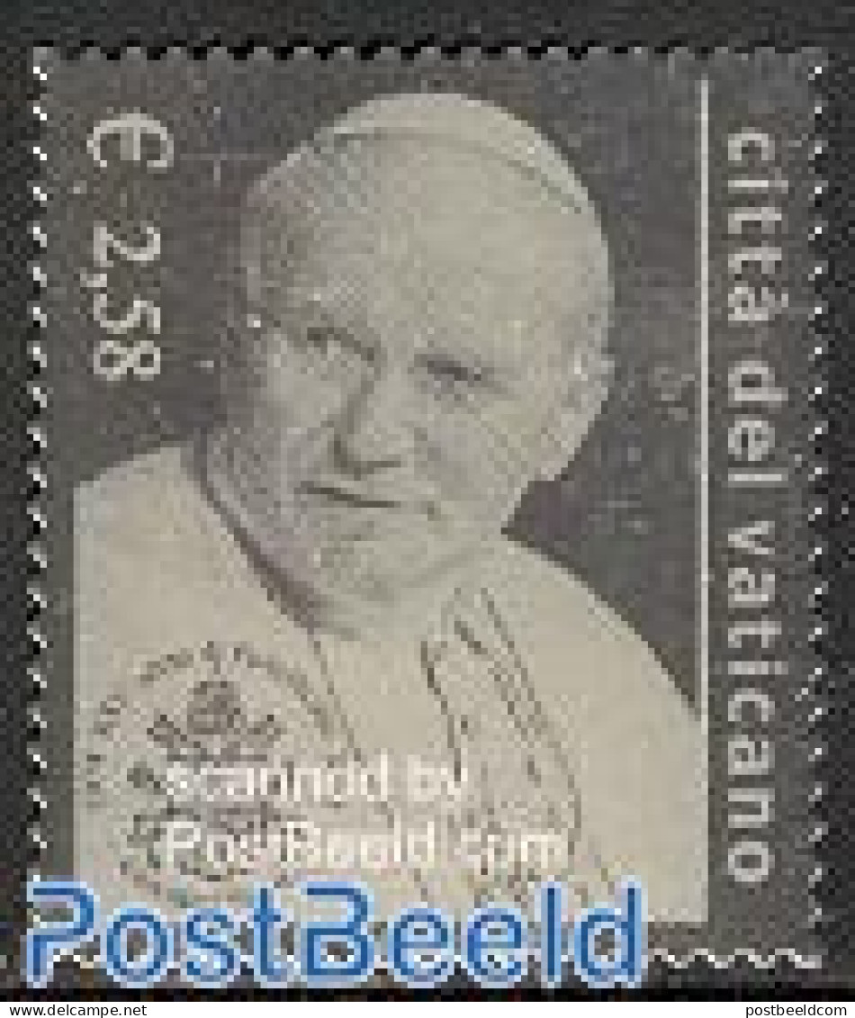 Vatican 2003 25 Year Pope John Paul II 1v Silver, Mint NH, Religion - Various - Pope - Religion - Joint Issues - Other.. - Unused Stamps