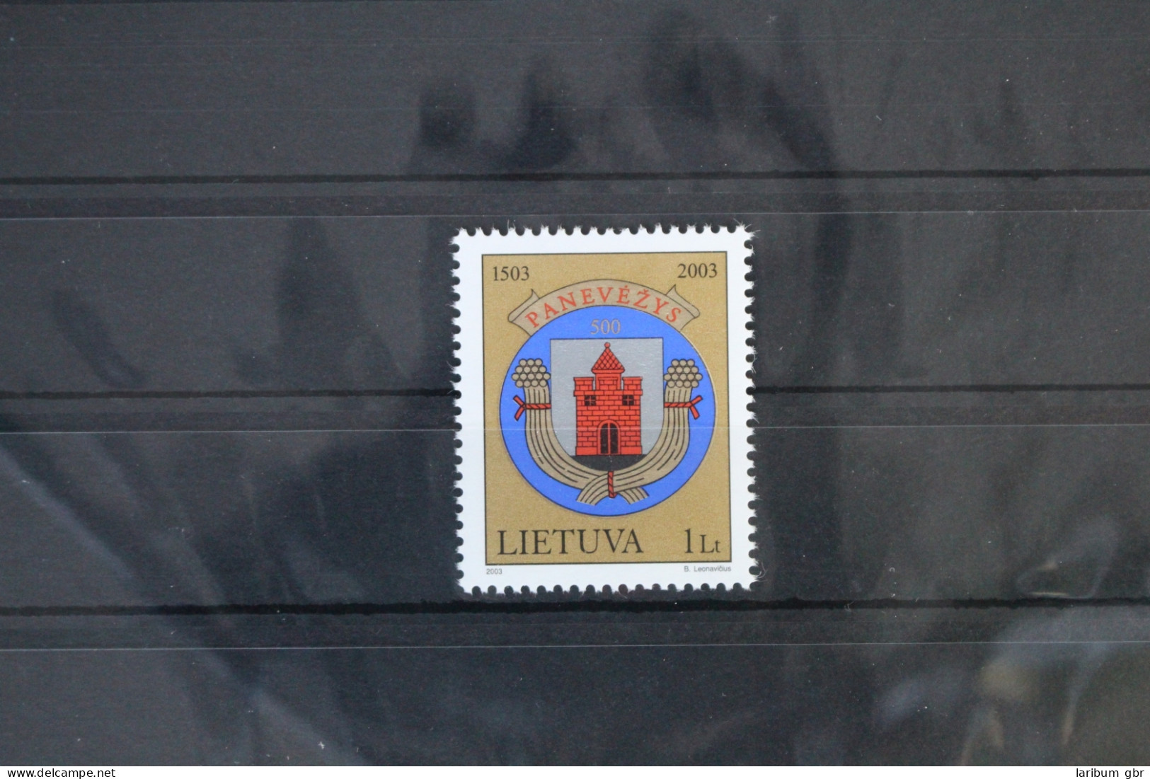Litauen 828 Postfrisch #VS142 - Lituania