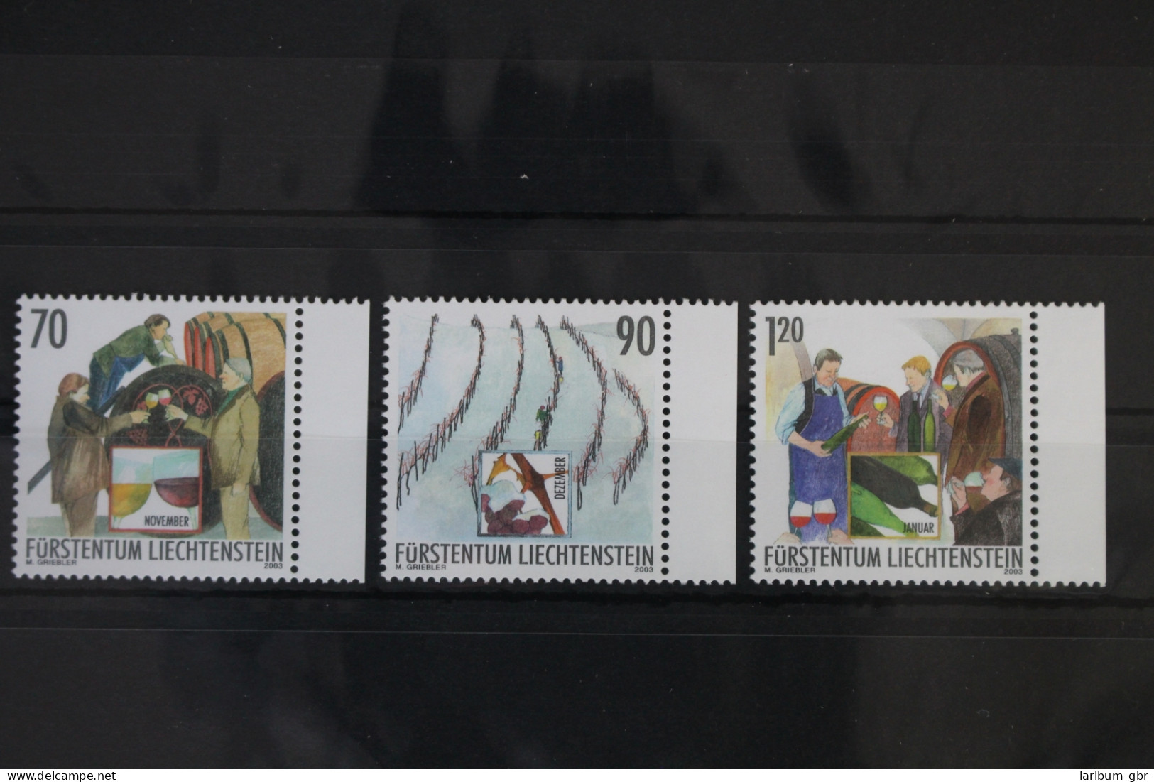 Liechtenstein 1333-1335 Postfrisch #VS168 - Estonia