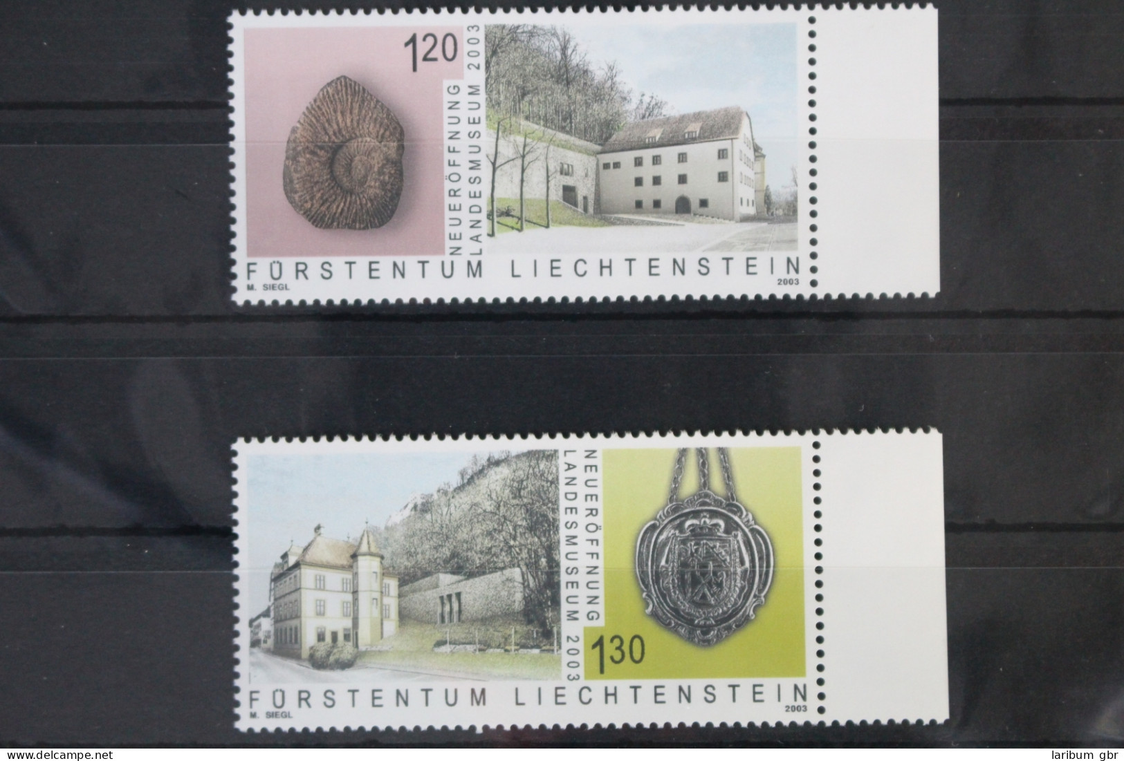 Liechtenstein 1319-1320 Postfrisch #VS160 - Estonie