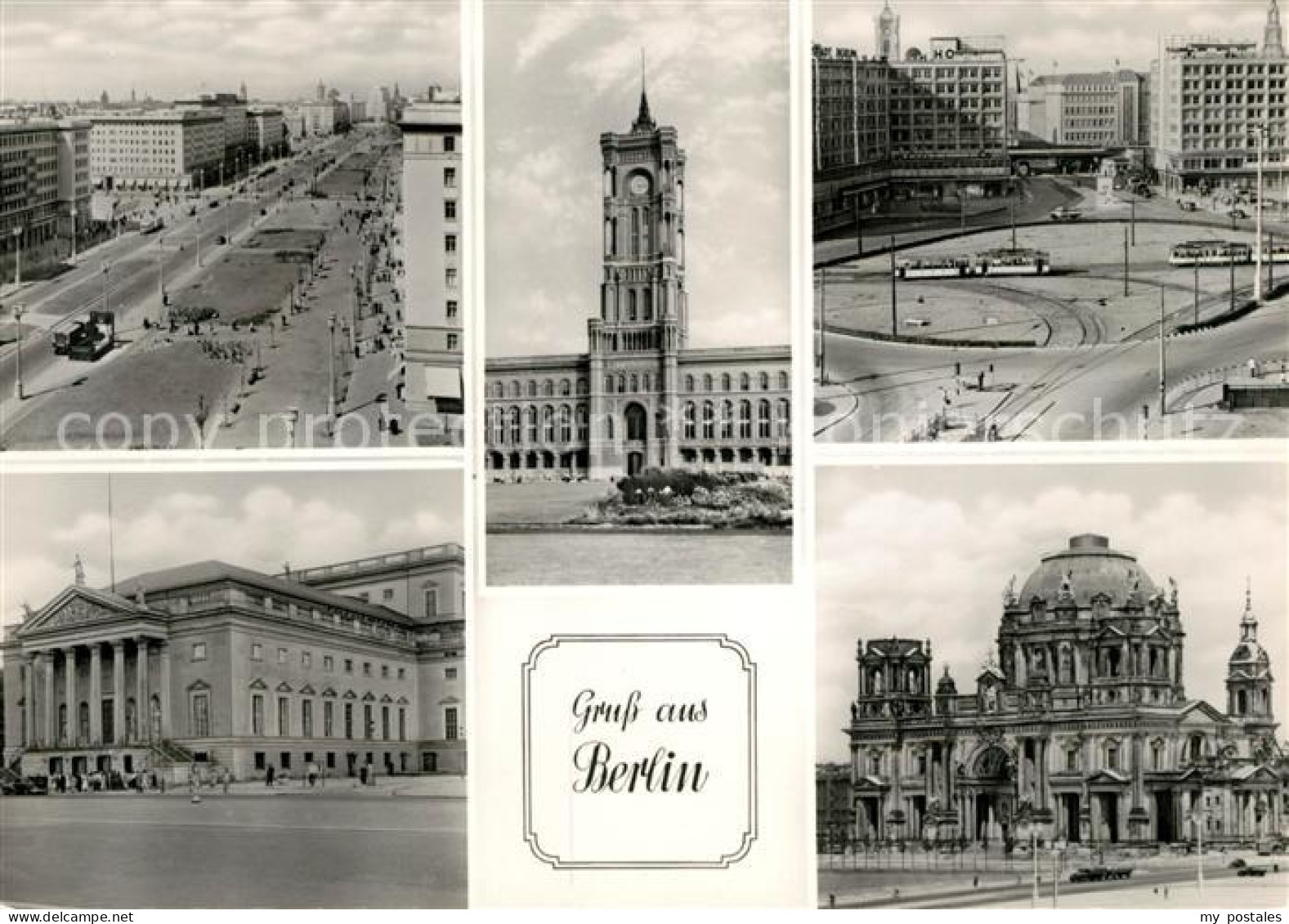 73033545 Berlin Dom Staatsoper Alexanderplatz Berlin - Andere & Zonder Classificatie