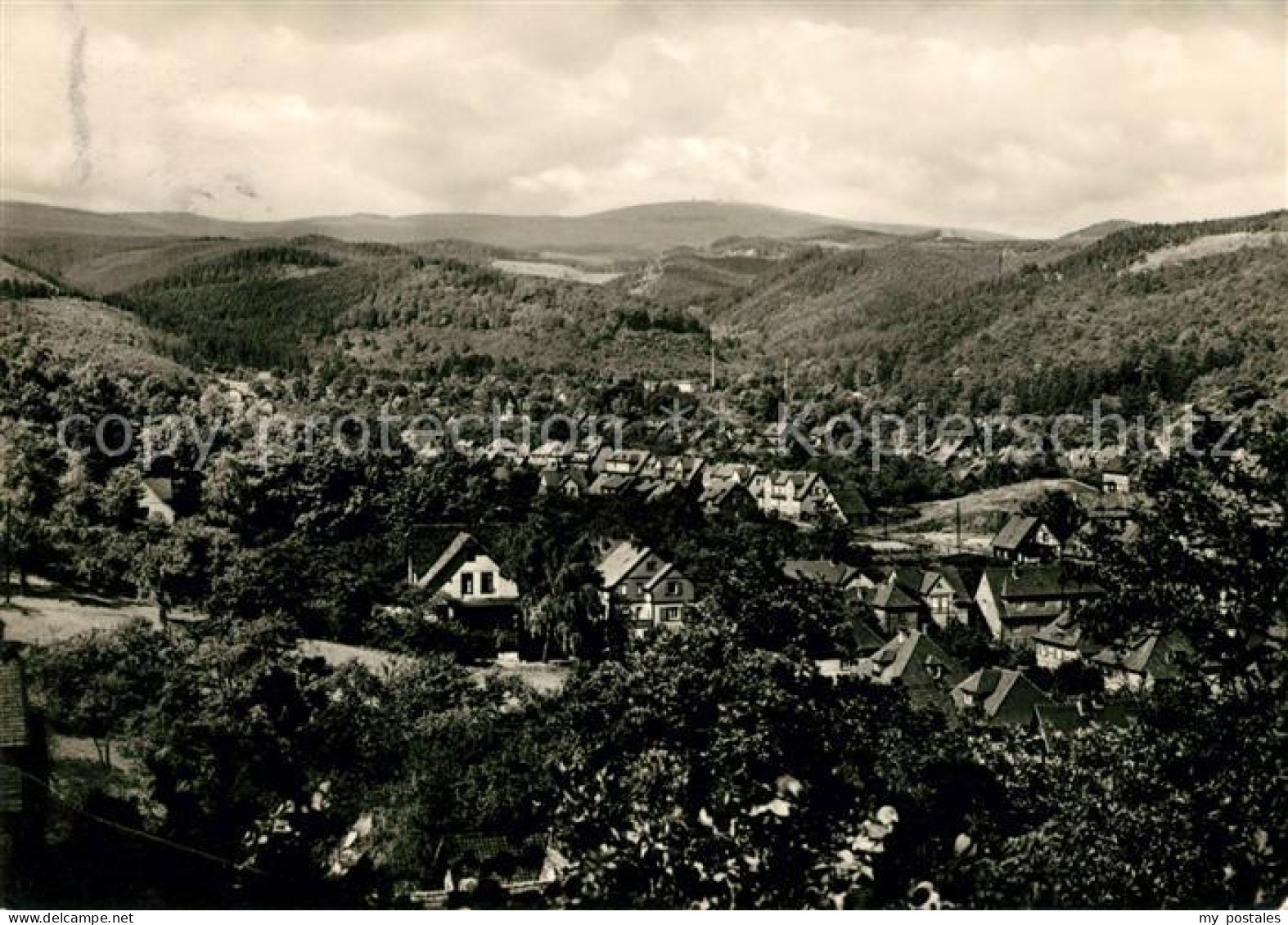 73033508 Wernigerode Harz Blick Ueber Hasserode Zum Brocken Wernigerode Harz - Wernigerode