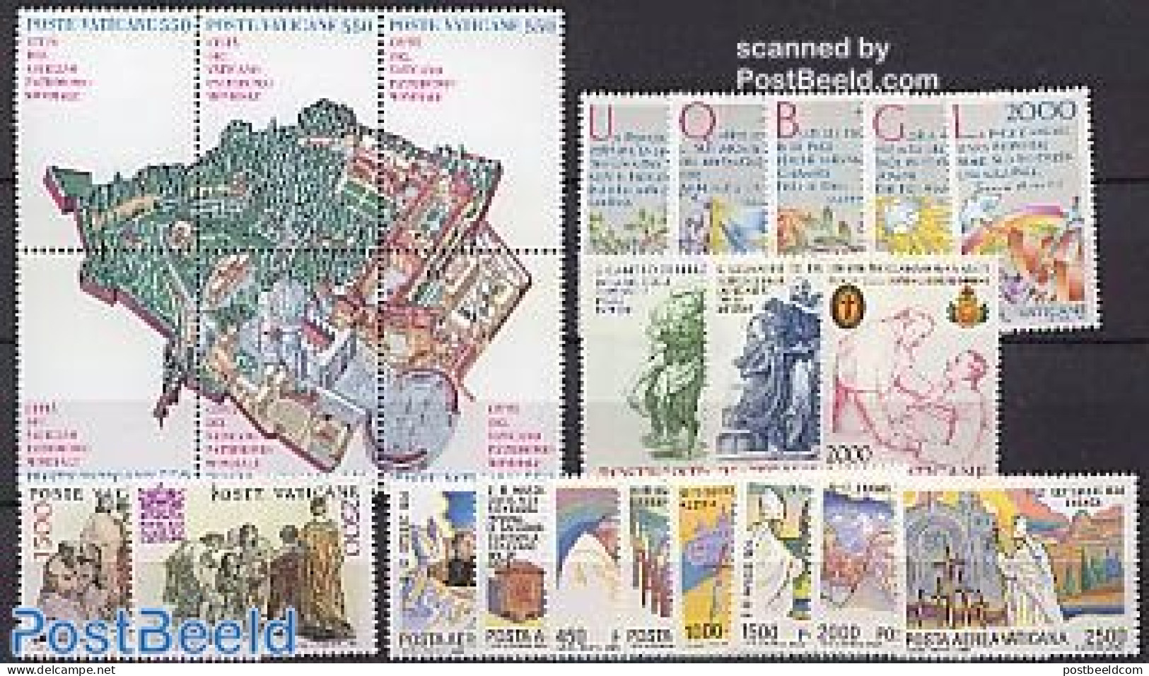 Vatican 1986 Year Set 1986 (24v), Mint NH - Unused Stamps