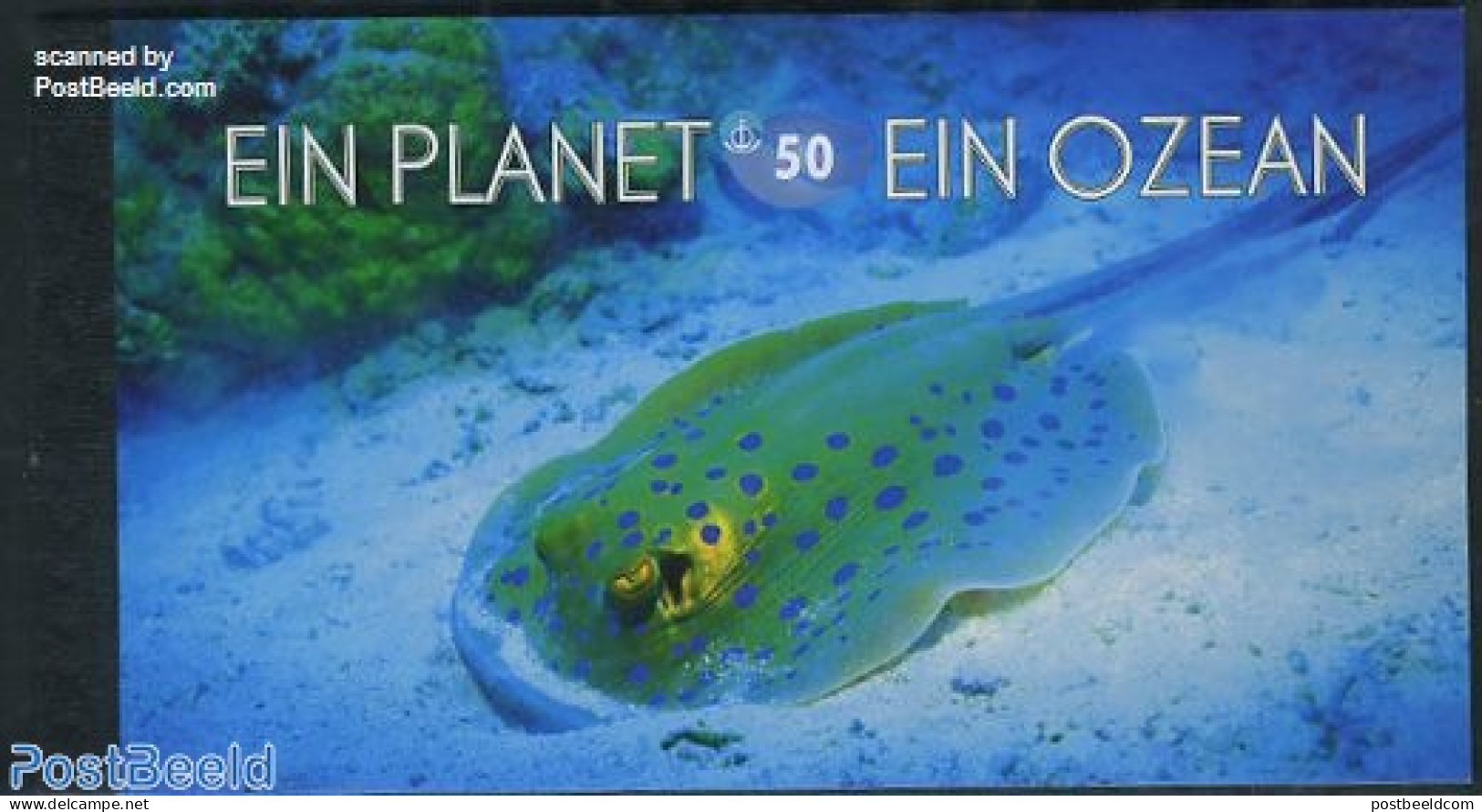 United Nations, Vienna 2010 One Planet, One Ocean Booklet, Mint NH, Nature - Fish - Sea Mammals - Stamp Booklets - Poissons