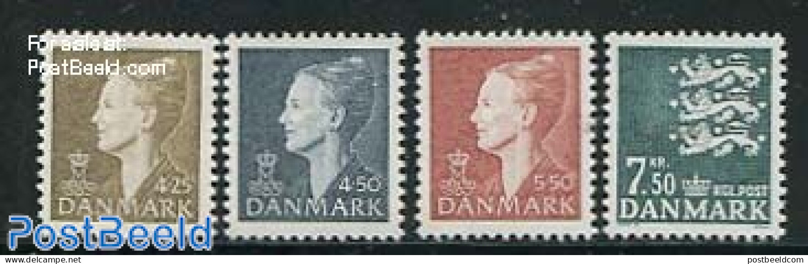 Denmark 1998 Definitives 4v, Mint NH - Unused Stamps