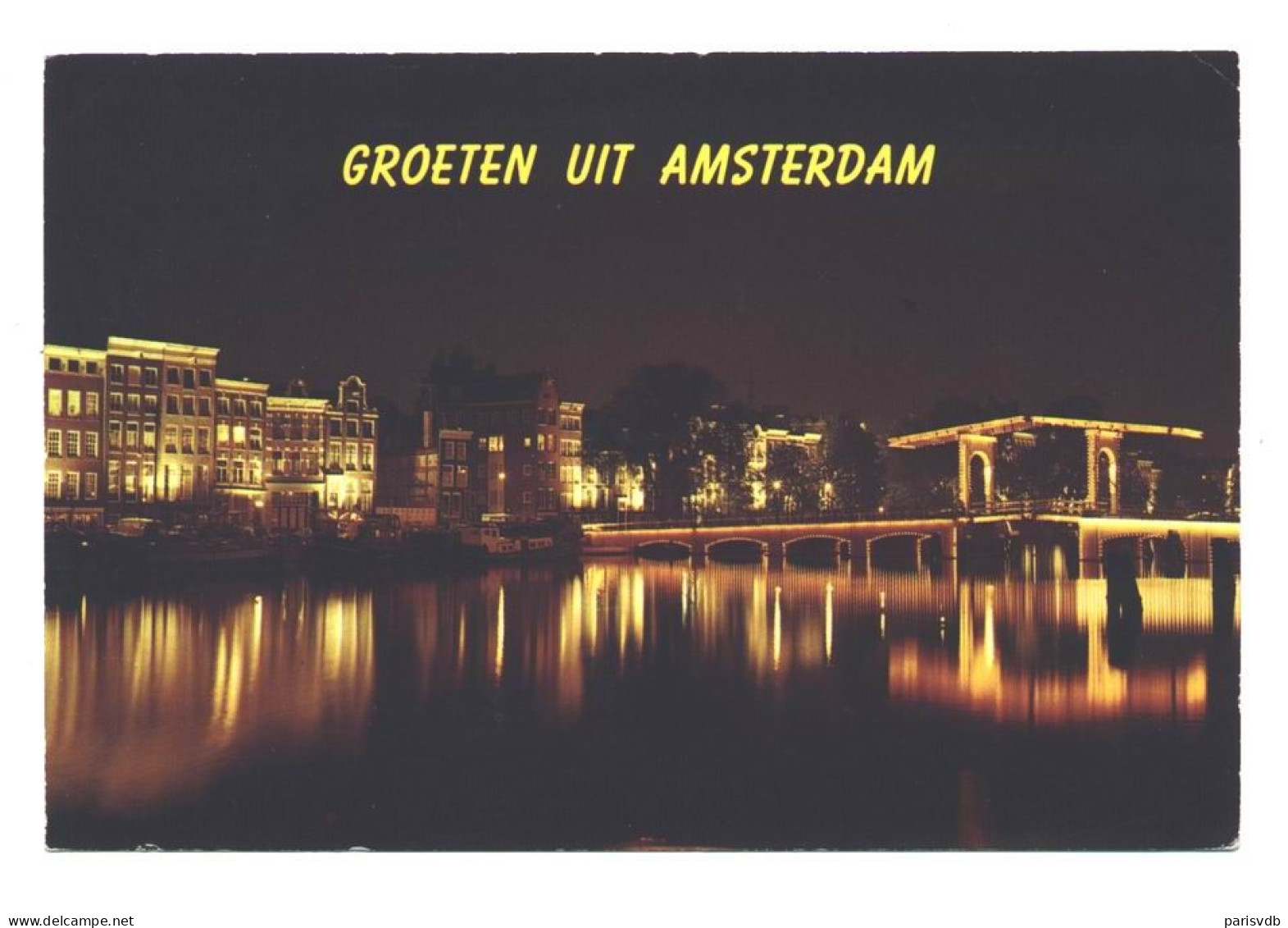 AMSTERDAM - Groeten Uit Amsterdam. Amstel Met Magere Brug  (NL 10015) - Amsterdam