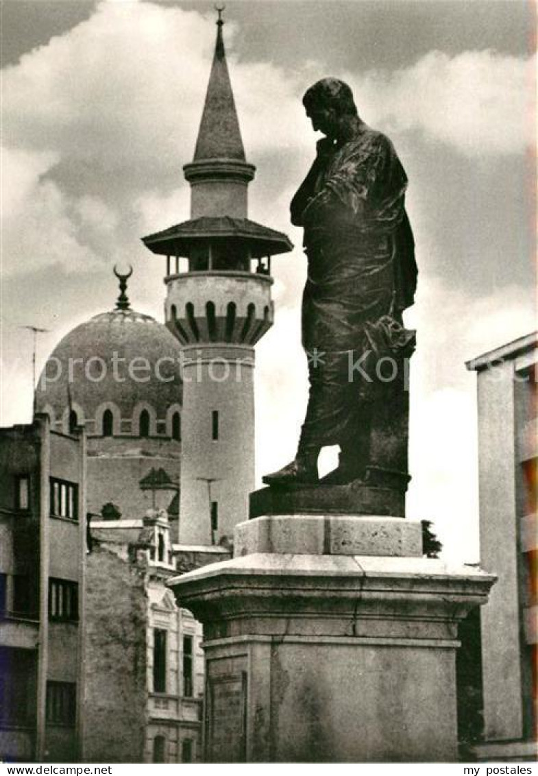 73033459 Konstanca Ovidiuv Pomnik V Pozadi Velke Melita Konstanca - Romania