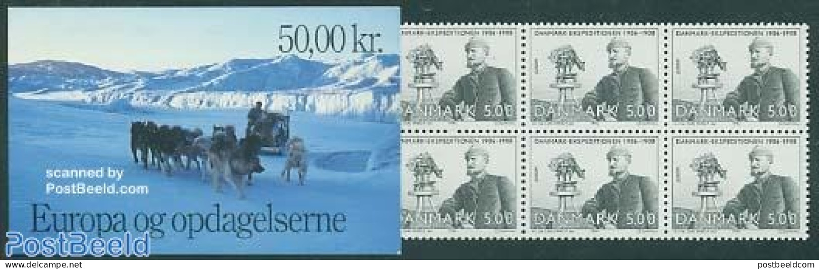 Denmark 1994 Europa Booklet, Mint NH, History - Nature - Science - Europa (cept) - Dogs - Weights & Measures - Stamp B.. - Unused Stamps