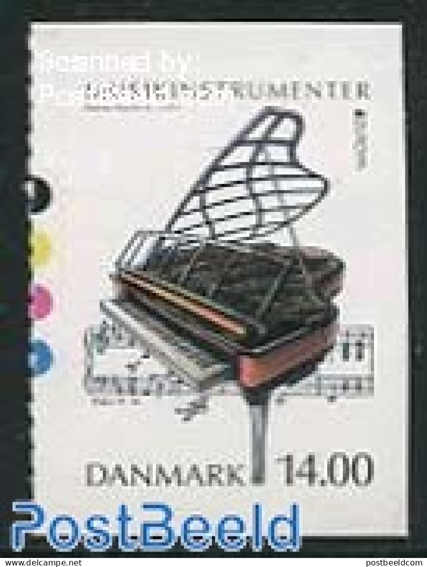 Denmark 2014 Europa, Music Instruments 1v S-a, Mint NH, History - Performance Art - Europa Hang-on Issues - Music - Mu.. - Nuovi