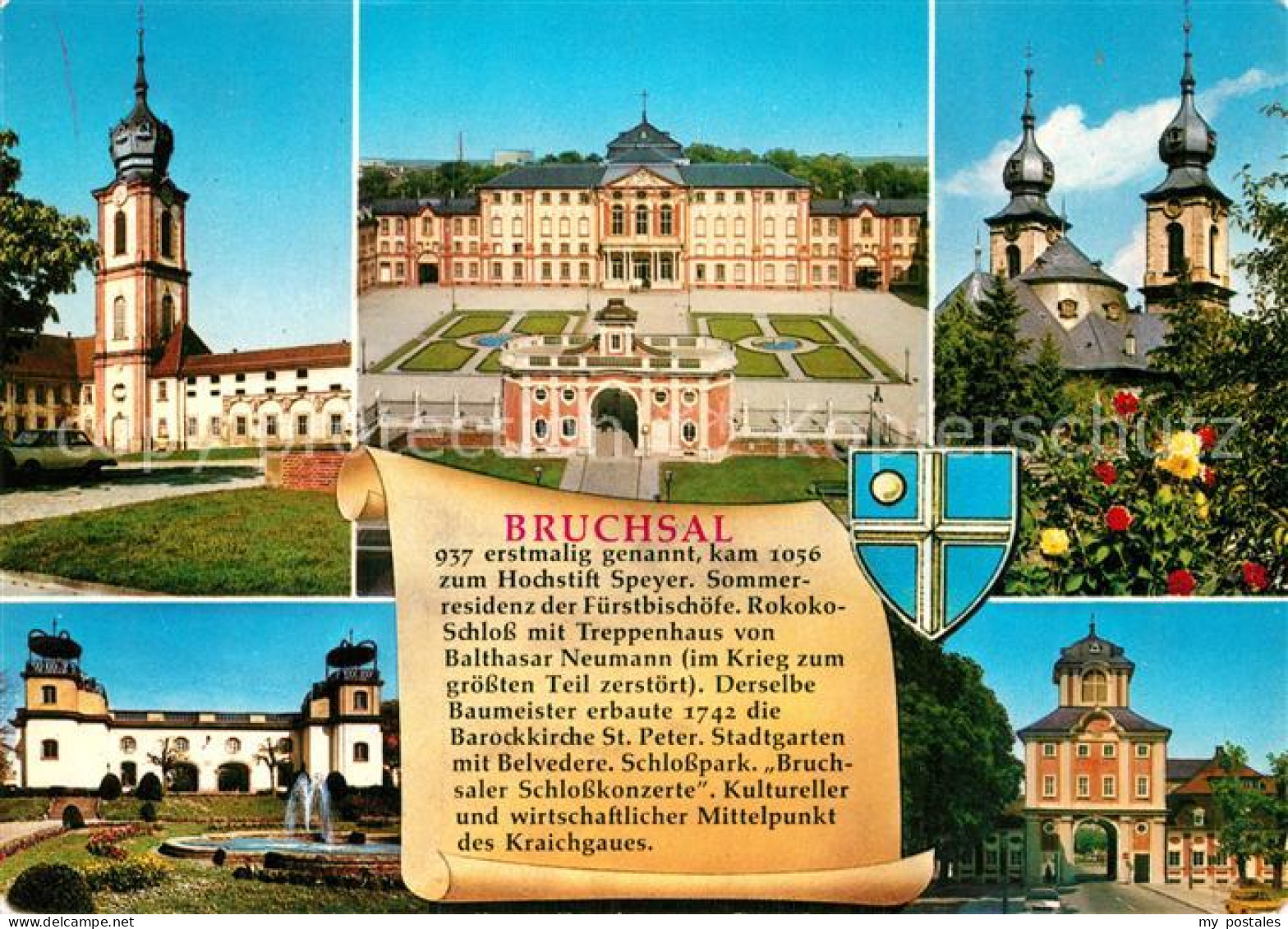 73033427 Bruchsal Schloss Bruchsal - Bruchsal