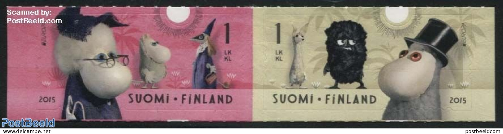 Finland 2015 Europa, Old Toys 2v S-a, Mint NH, History - Various - Europa (cept) - Toys & Children's Games - Neufs