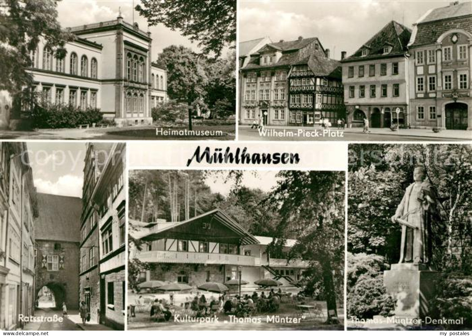 73032785 Muehlhausen Thueringen Heimatmuseum Wilhelm Pieck Platz Ratsstrasse Kul - Muehlhausen