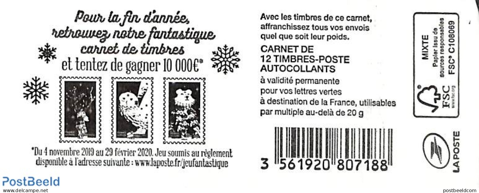 France 2018 Marianne Definitives Booklet S-a, Mint NH - Nuevos