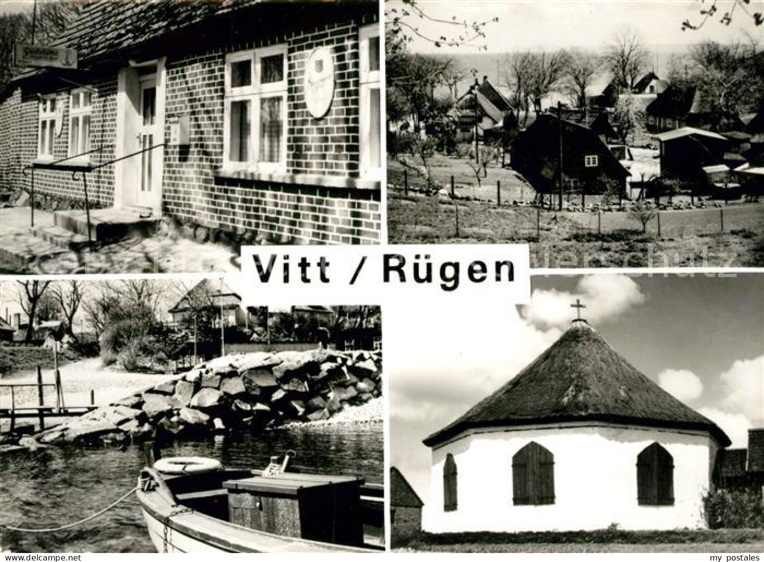 73032695 Vitt Ruegen Fischerdorf Dorfkirche  Vitt Ruegen - Altri & Non Classificati