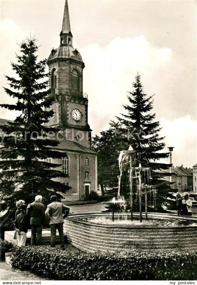 73032651 Frauenstein Brand-Erbisdorf Markt Brunnen Kirche Frauenstein - Brand-Erbisdorf