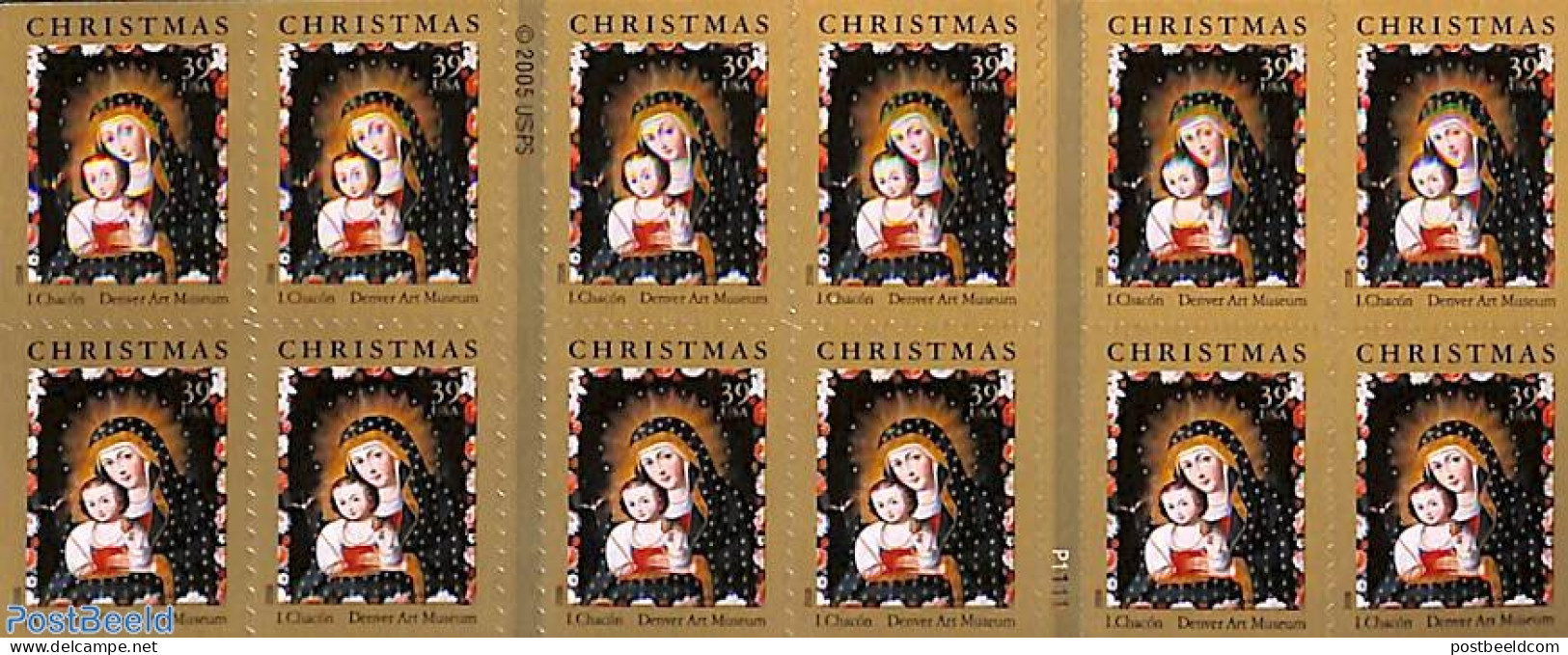 United States Of America 2006 Christmas, Double Sided Booklet, Mint NH, Religion - Christmas - Stamp Booklets - Ongebruikt