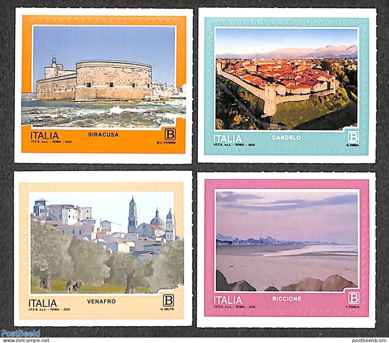 Italy 2022 Tourism 4v S-a, Mint NH, Various - Tourism - Art - Castles & Fortifications - Autres & Non Classés