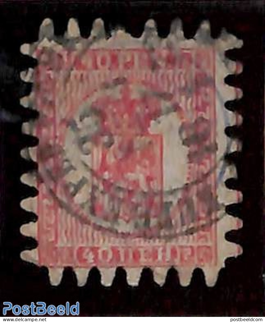 Finland 1866 Finland 40p, Used Very Nice Perfs But Tear In Stamp, Used Or CTO - Gebruikt