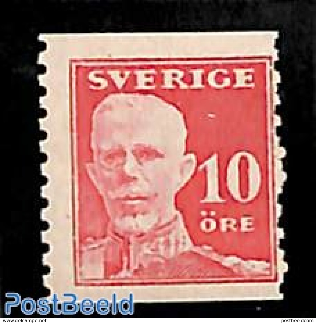 Sweden 1920 10ö. Stamp Out Of Set, Mint NH - Ungebraucht