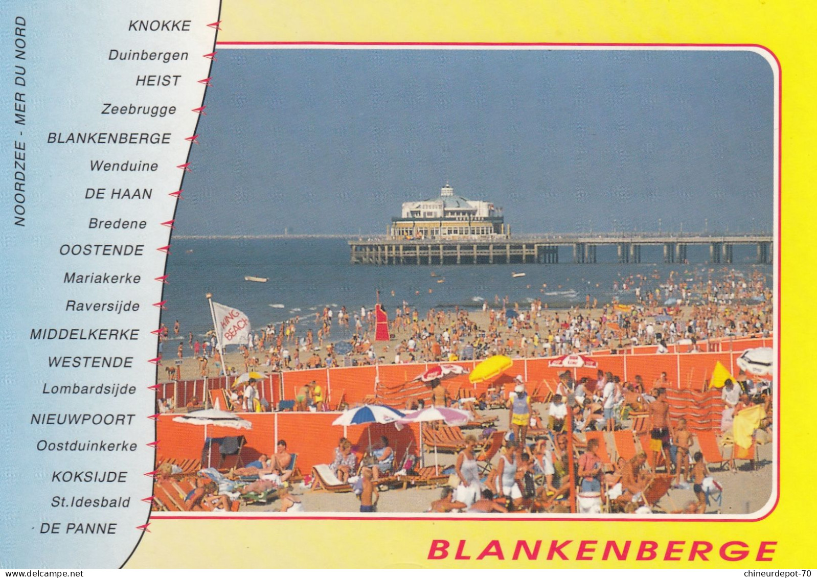 BLANKENBERGHE   PIER ET PLAGE - Blankenberge