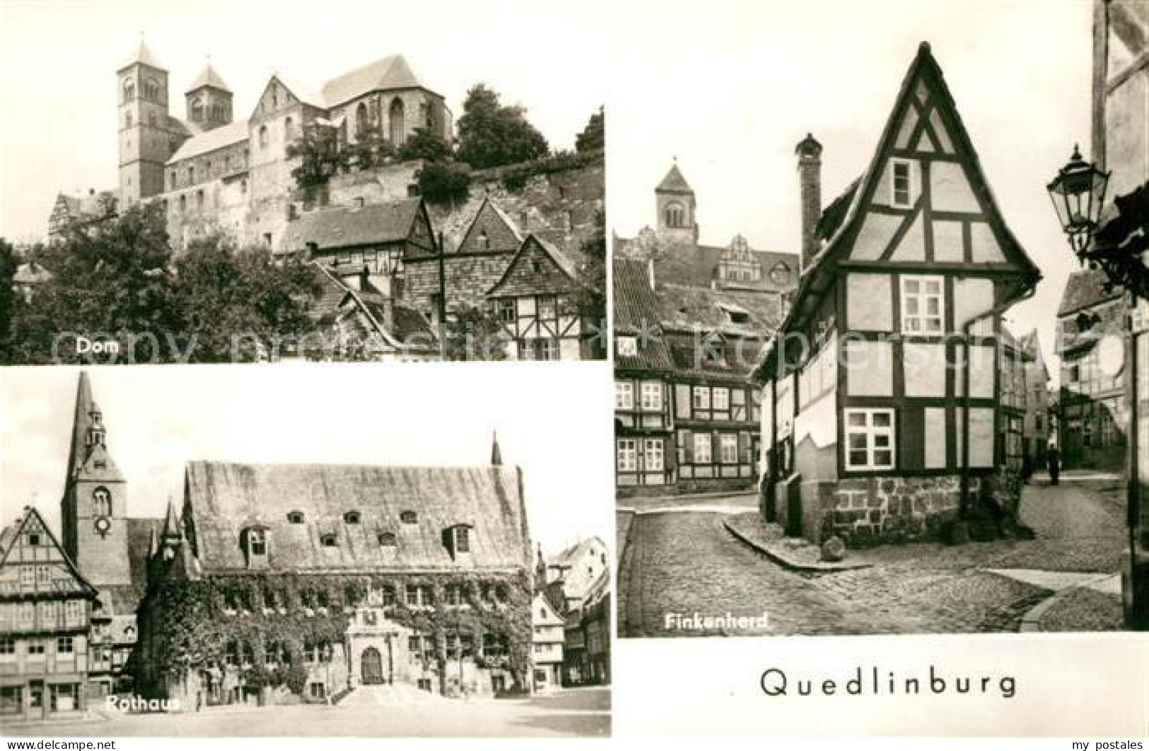 73032532 Quedlinburg Finkenherd Rathaus Dom Quedlinburg - Otros & Sin Clasificación