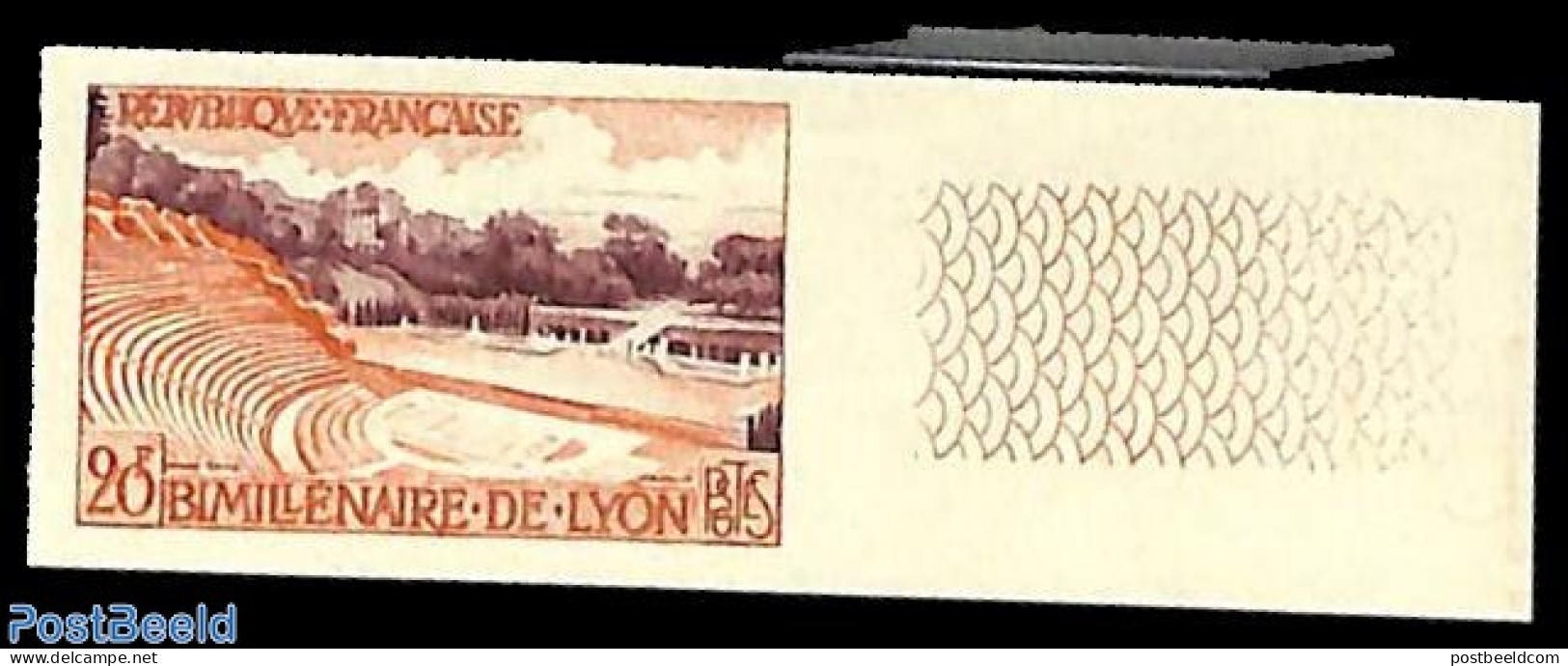 France 1957 2000 Years Lyon 1v, Imperforated, Mint NH - Unused Stamps