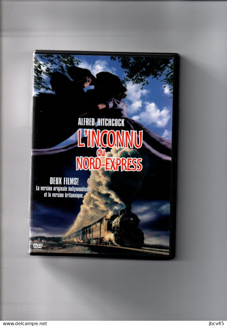 DVD  L  INCONNU DU NORD  EXPRESS  Alfred Hitchcock - Policiers