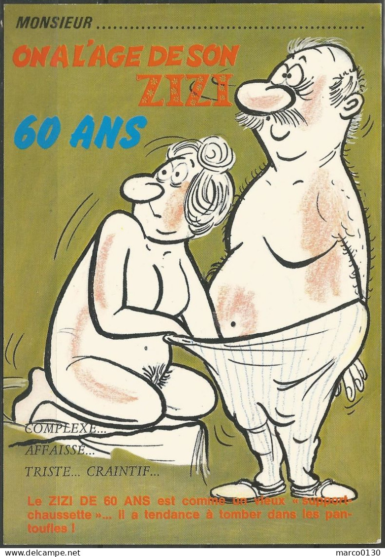 CARTE POSTALE "HUMORISTIQUE"  - Humor