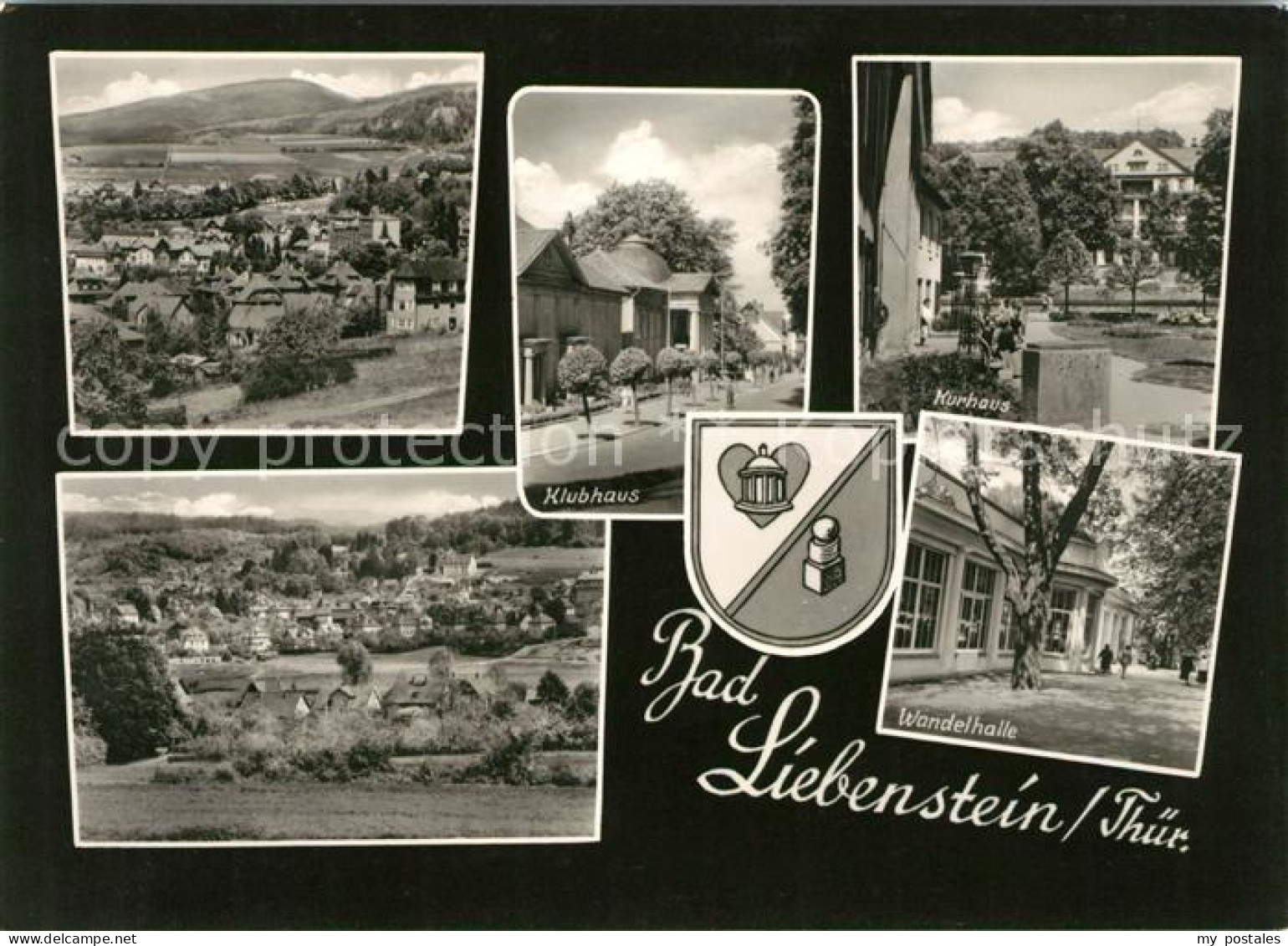 73032420 Bad Liebenstein Klubhaus Kurhaus Panorama Wandelhalle Bad Liebenstein - Bad Liebenstein