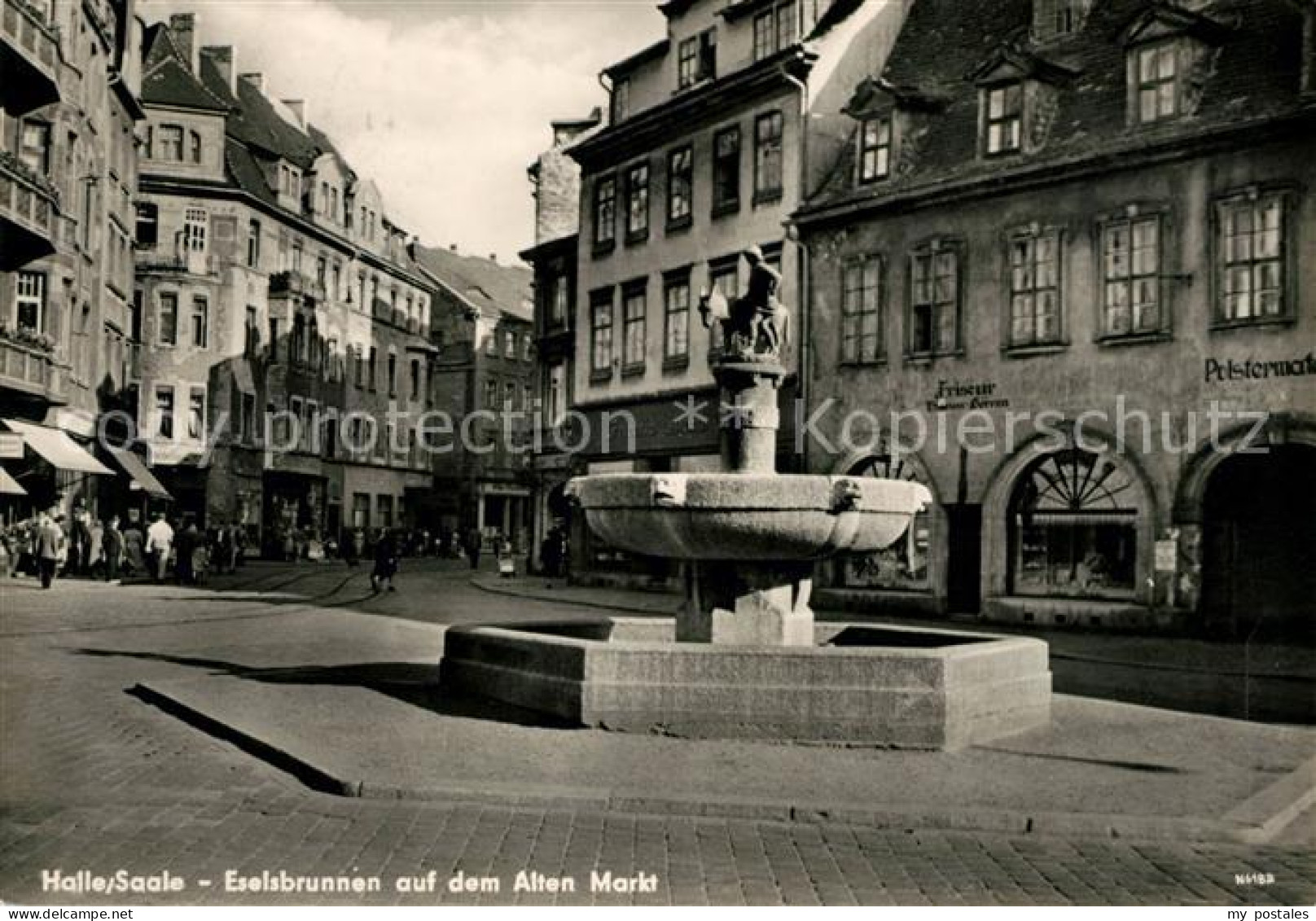 73032397 Halle Saale Eselsbrunnen Am Alten Markt Halle Saale - Halle (Saale)