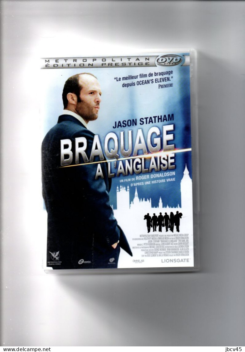 DVD  BRAQUAGE A L ANGLAISE  Edition Prestige - Politie & Thriller