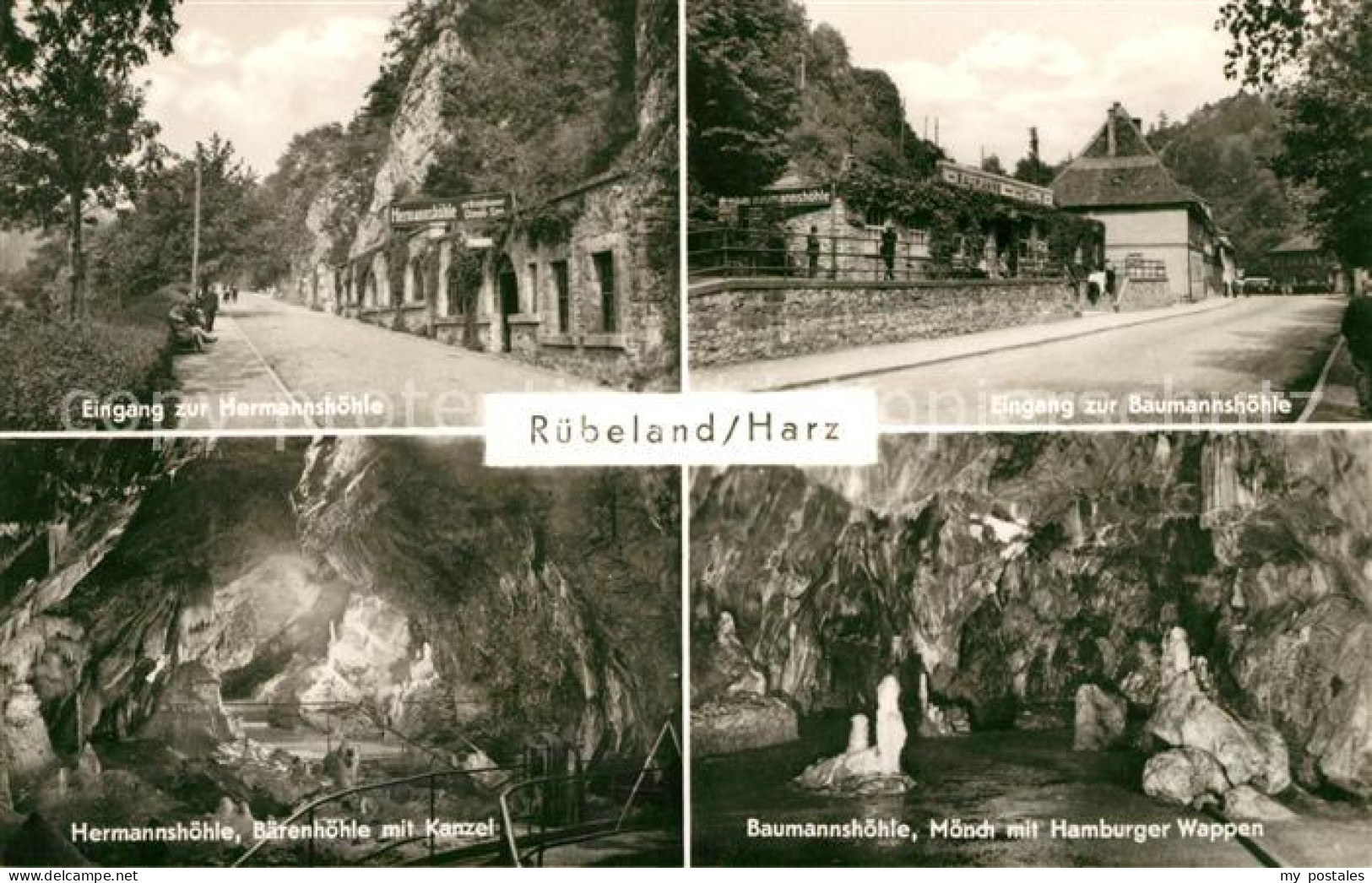 73032106 Ruebeland Harz Baumannshoehle Moench Hambuerger Wappen Ruebeland Harz - Other & Unclassified