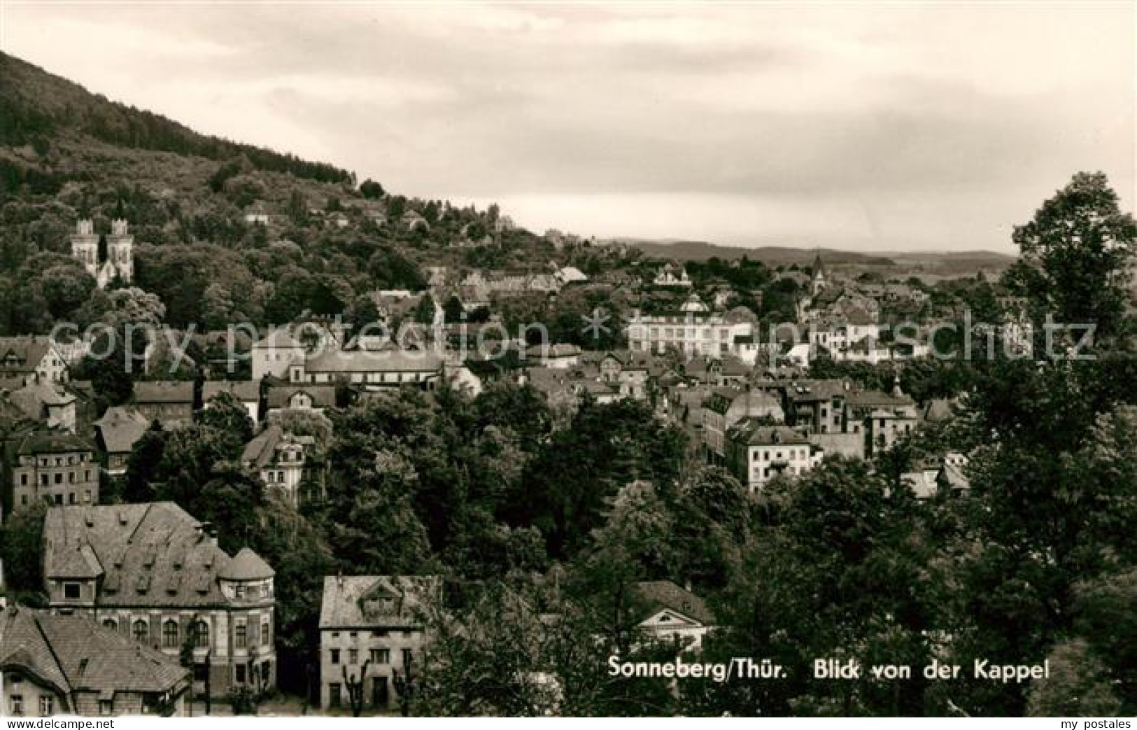 73032087 Sonneberg Thueringen Panorama Von Der Kappel Sonneberg Thueringen - Sonneberg