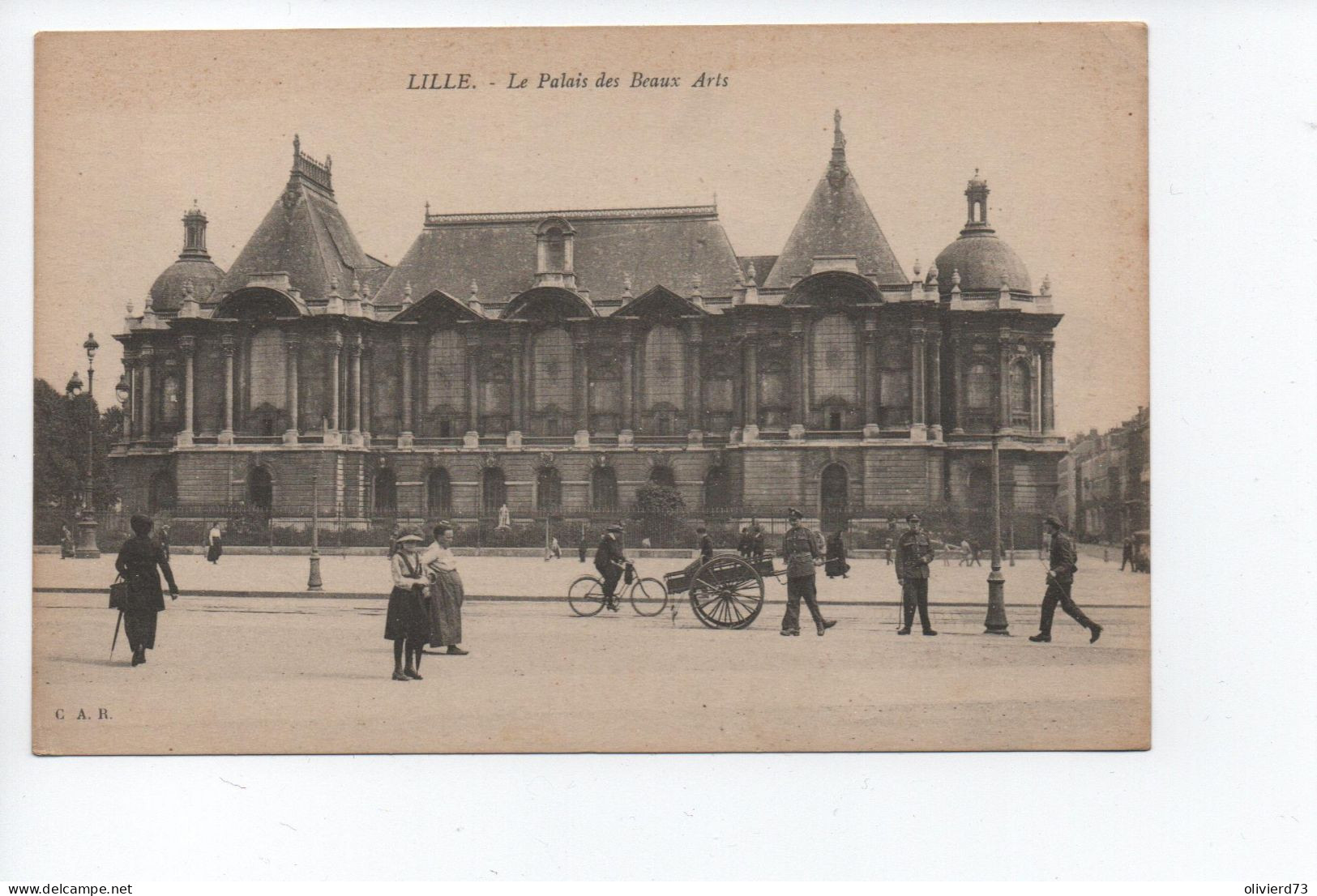Cpa - 59 - Lille - Le Palais Des Beaux Arts  -  A VOIR - Lille