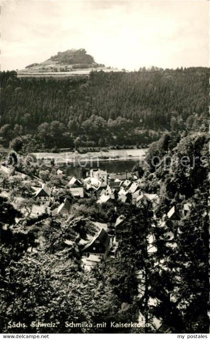 73032060 Schmilka Kaiserkrone Panorama Schmilka - Bad Schandau