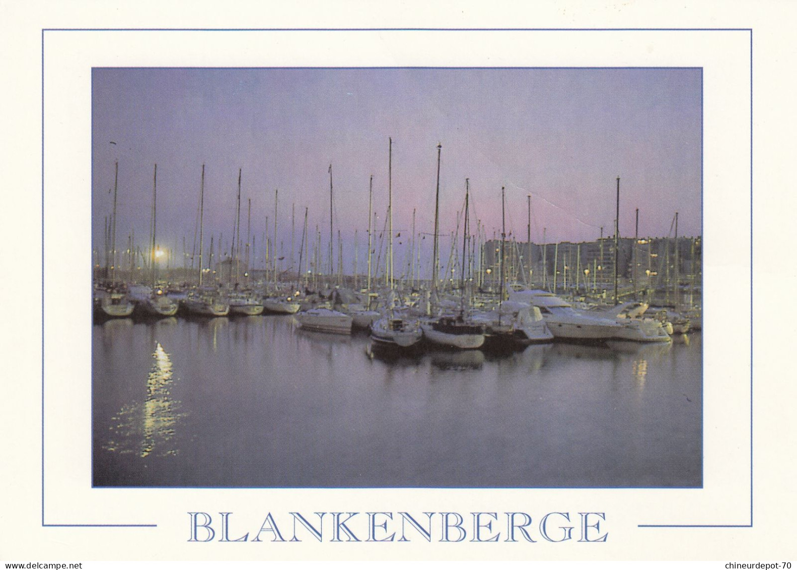 BLANKENBERGHE  PORT DES YACHTS - Blankenberge