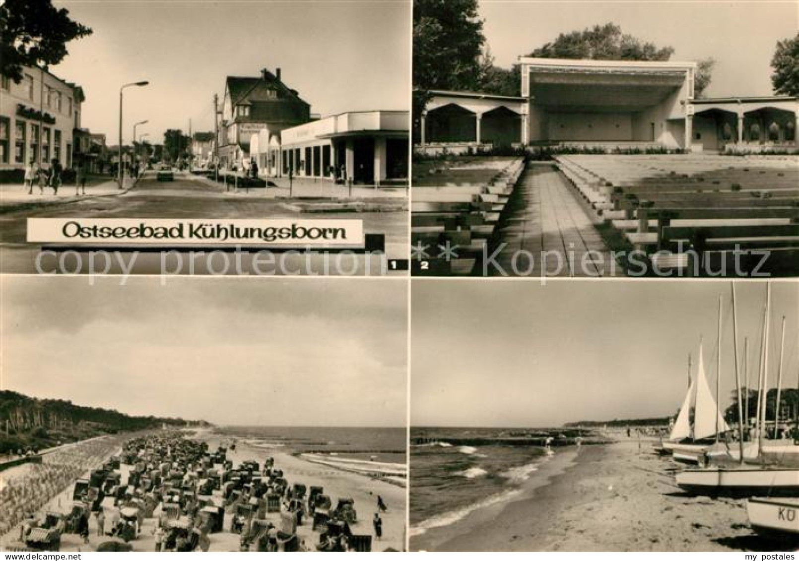 73031979 Kuehlungsborn Ostseebad Maxim Gorki Strasse Konzertgarten  Kuehlungsbor - Kuehlungsborn