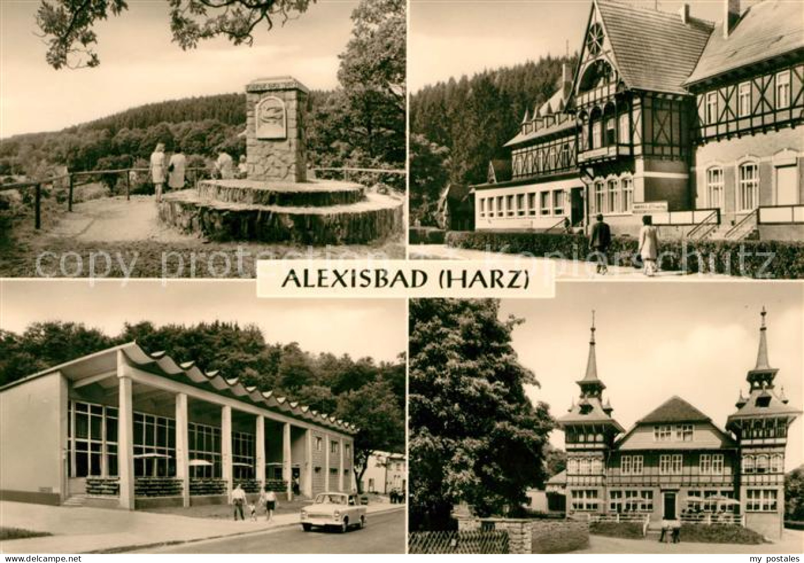 73031963 Alexisbad Harz Friedensdenkmal Hotel Linde Alexisbad - Harzgerode