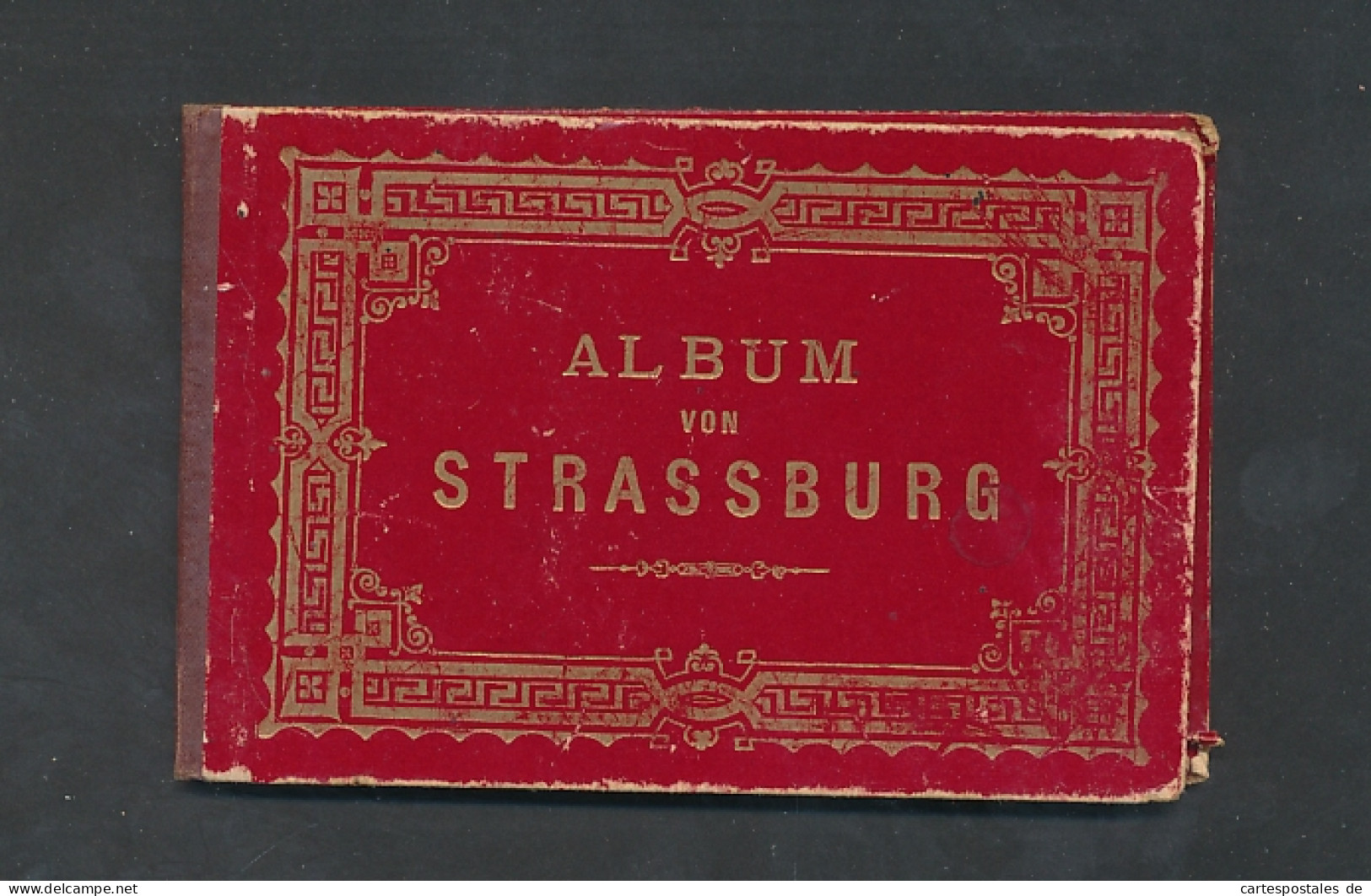 Leporello-Album Strassburg, Lithographien Von Münster, St. Thomas-Kirche, Frauenhaus, Etc.  - Litografía