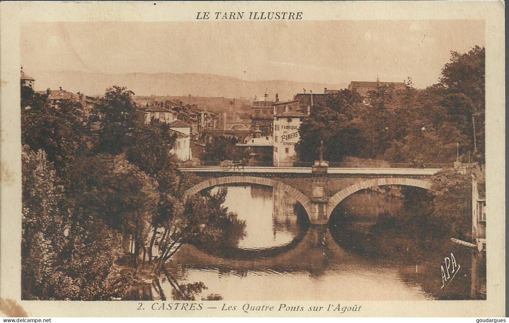 Castres - Les Quatre Ponts Sur L'Agoût - (P) - Castres