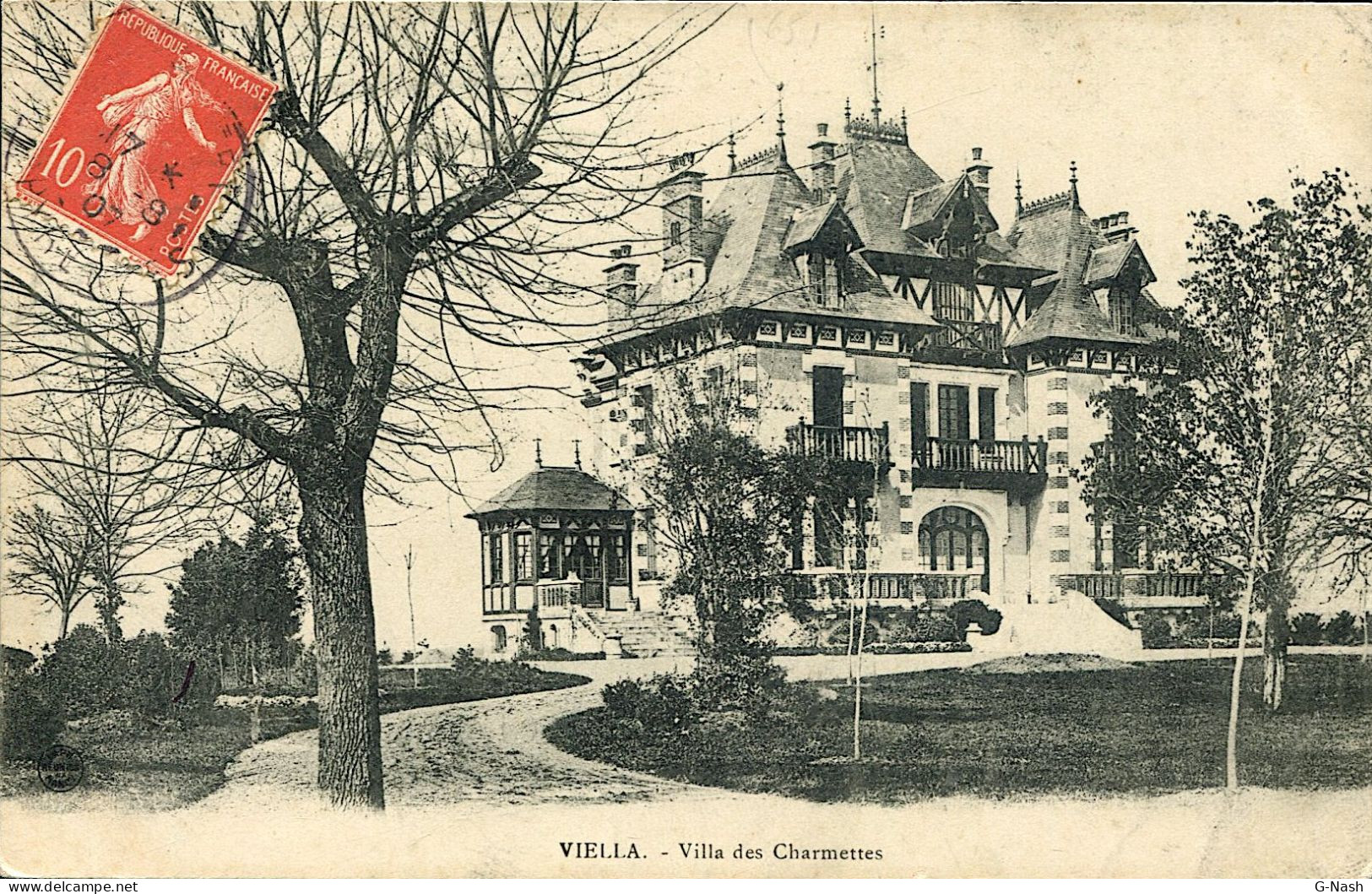 CPA 41 - Viella - Villa Des Charmettes - Other & Unclassified