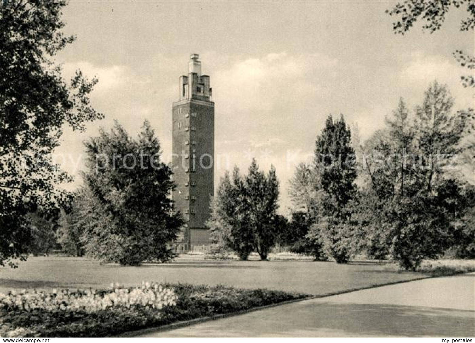 73031866 Magdeburg Aussichtsturm Kulturpark Rotehorn Magdeburg - Maagdenburg